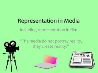 1 The Importance of Representation in Media