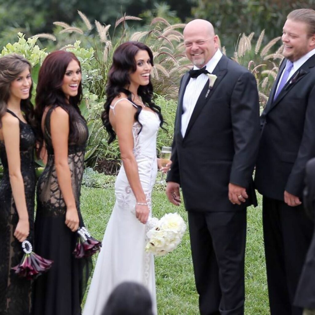 Marriage to Rick Harrison and Blending Families