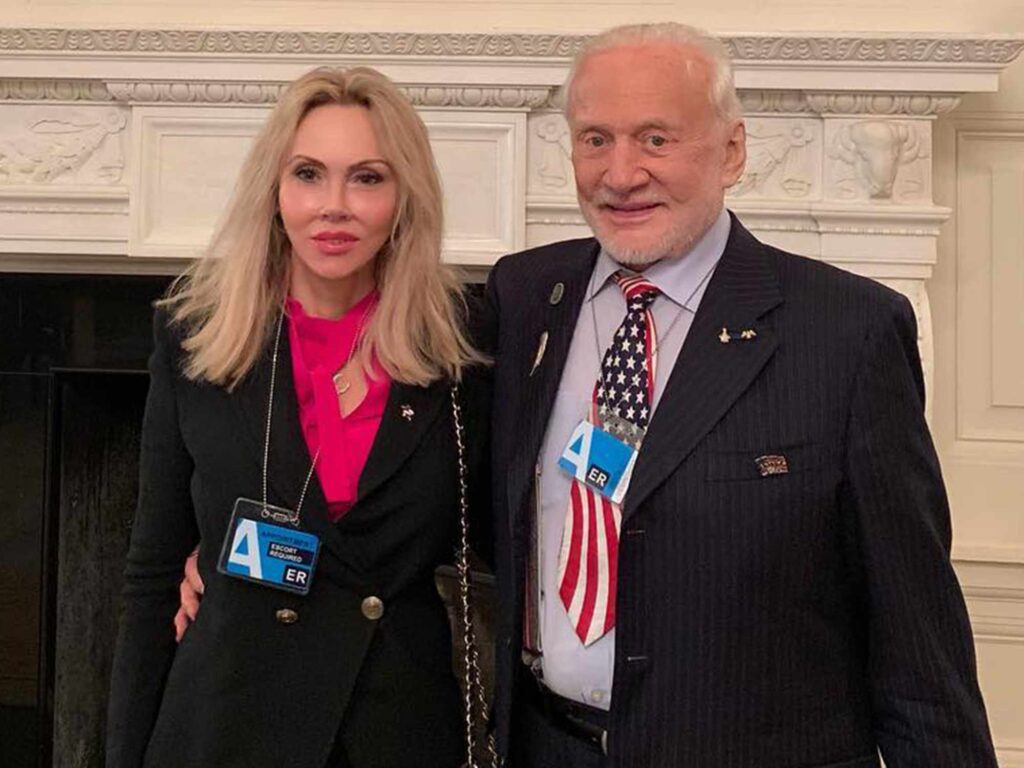 The love story of Buzz Aldrin and Dr. Anka Faure