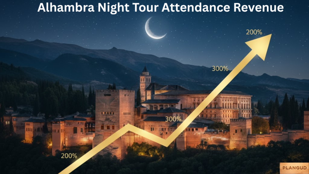 Alhambra Night Tour Attendance Revenue