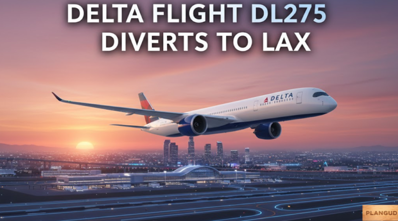 Delta Flight DL275 Divert LAX