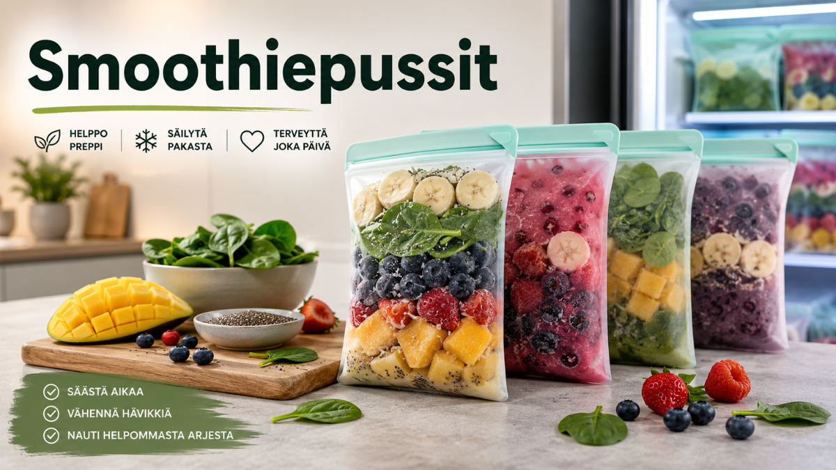 Smoothiepussit: Guide for Daily Nutrition