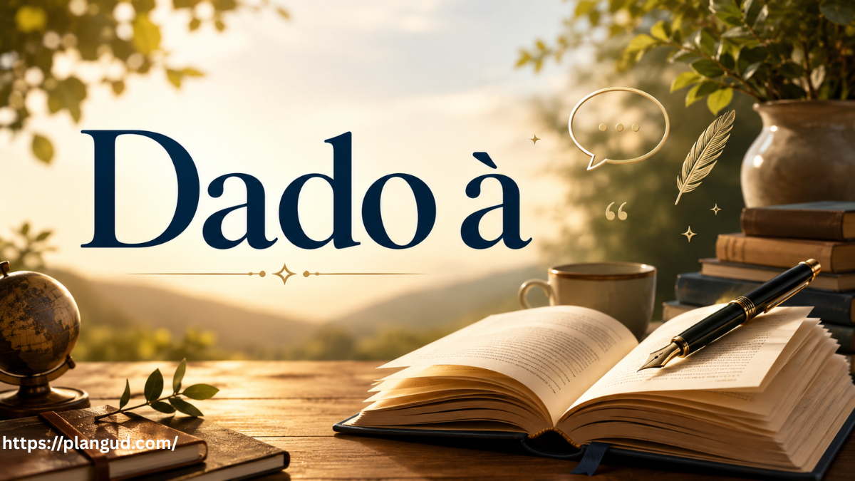 Dado à
