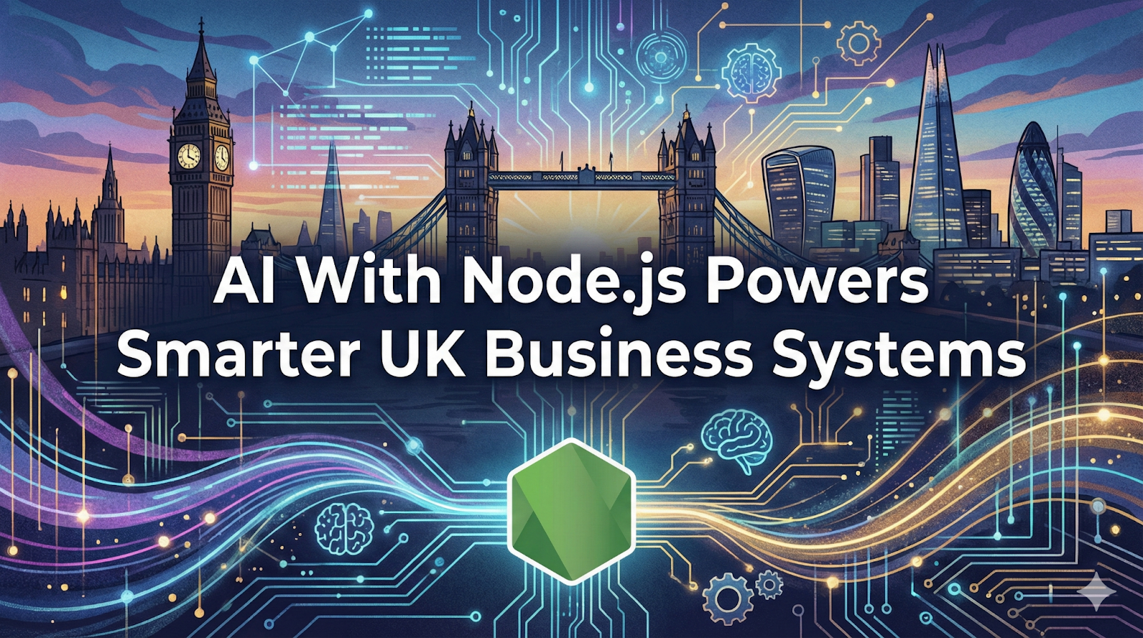 How AI With Node.js Helps UK Businesses Build Smarter Systems