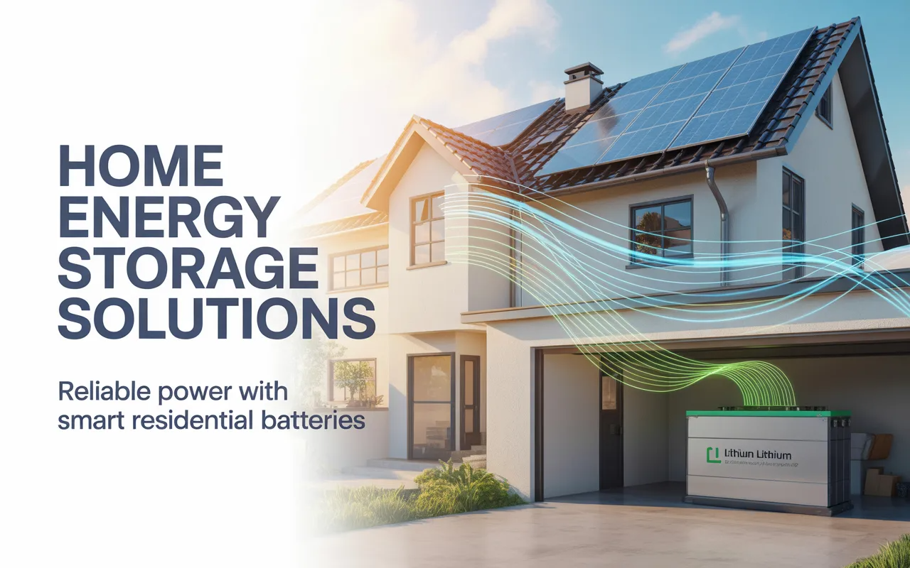 Home Energy Storage Solutions: Choosing the Right Residential Energy Storage Battery for Reliable Power
