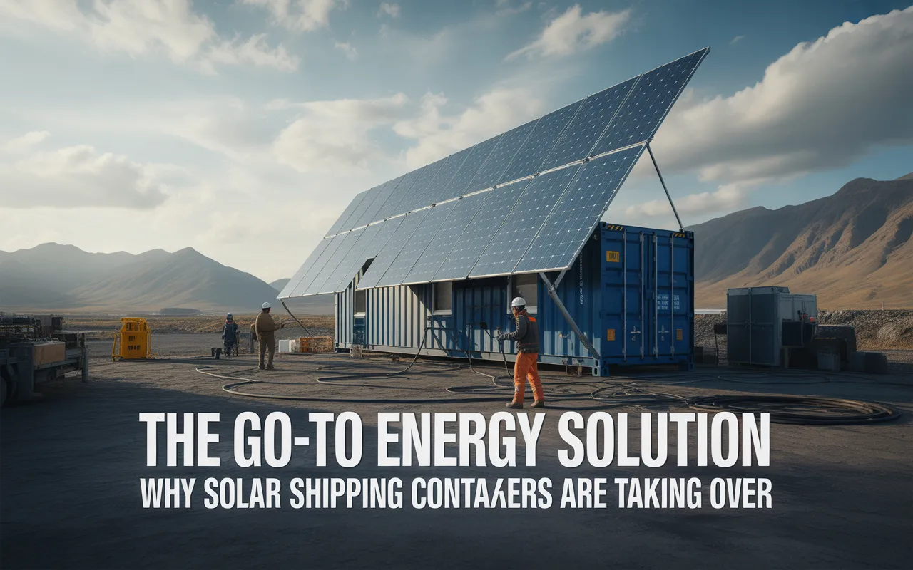 Solar Shipping Containers