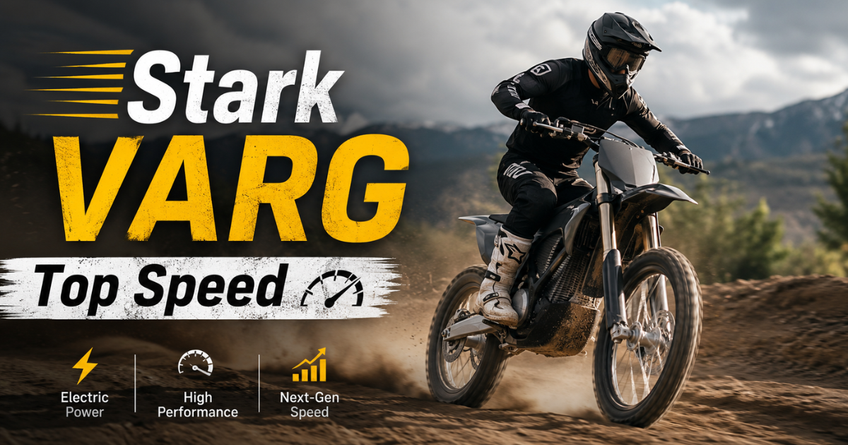 Stark VARG top speed