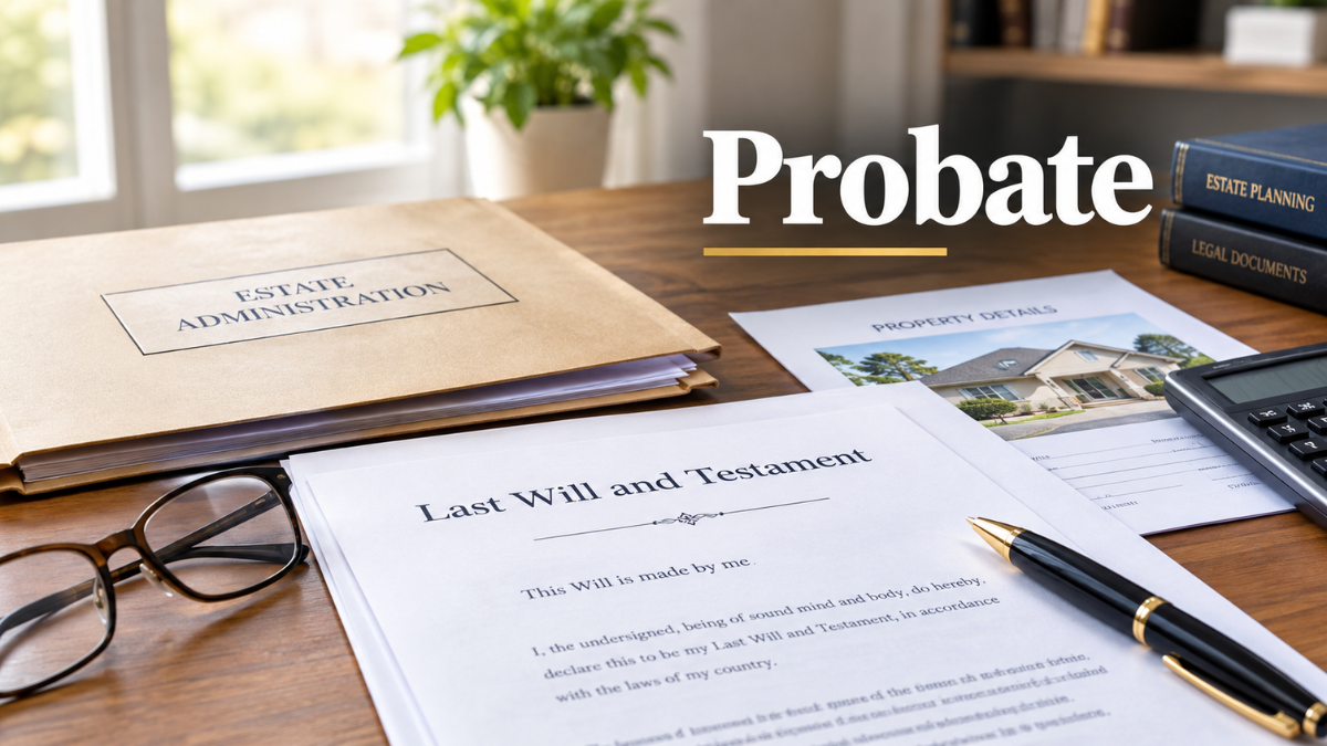 Probate explained clearly: learn what probate means, who can apply, how the process works, inheritance tax, timelines, and estate administration.