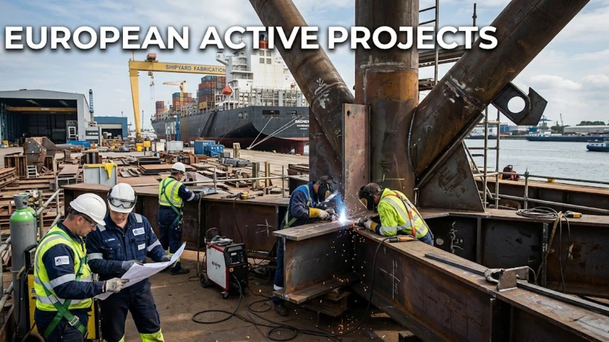 European Active Projects marine and industrial engineering work